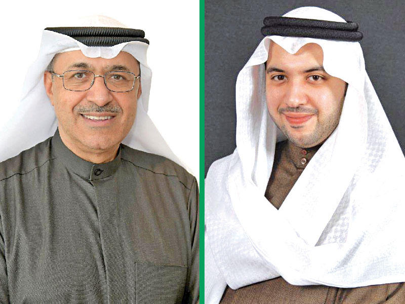  رئيس مجلس إدارة شركة القرين لصناعة الكيماويات البترولية الشيخ مبارك العبدالله الصباح -  نائب رئيس مجلس الإدارة الرئيس التنفيذي للشركة سعدون علي