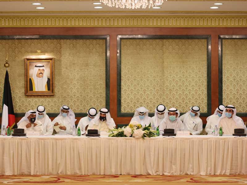  نائب وزير الخارجية خالد الجارالله مترئساً اجتماعاً تنسيقياً