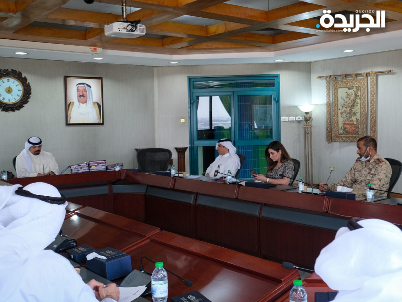 خلال الاجتماع