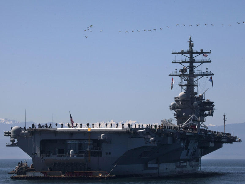 حاملة الطائرات رونالد ريغان 