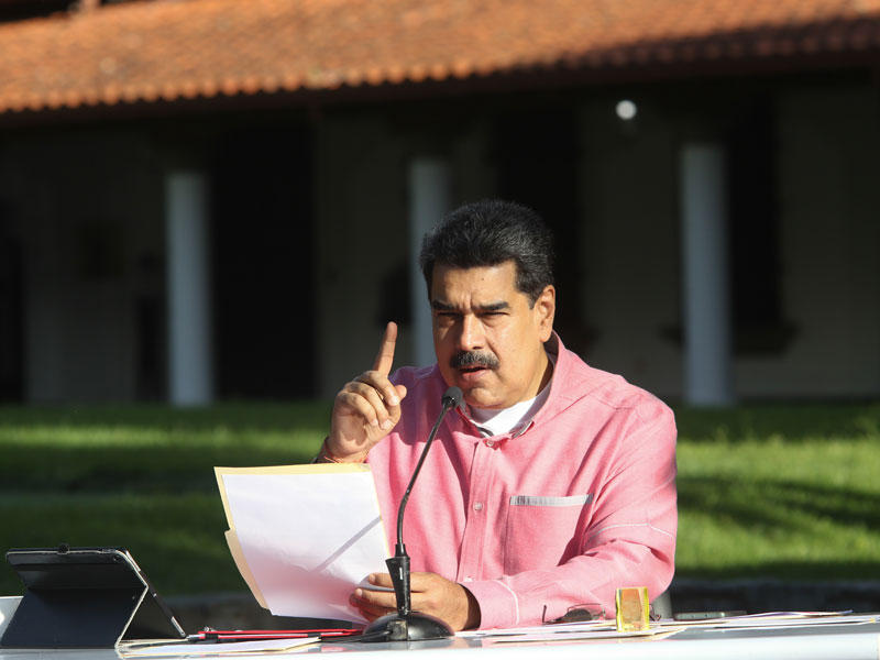 الرئيس نيكولاس مادورو 