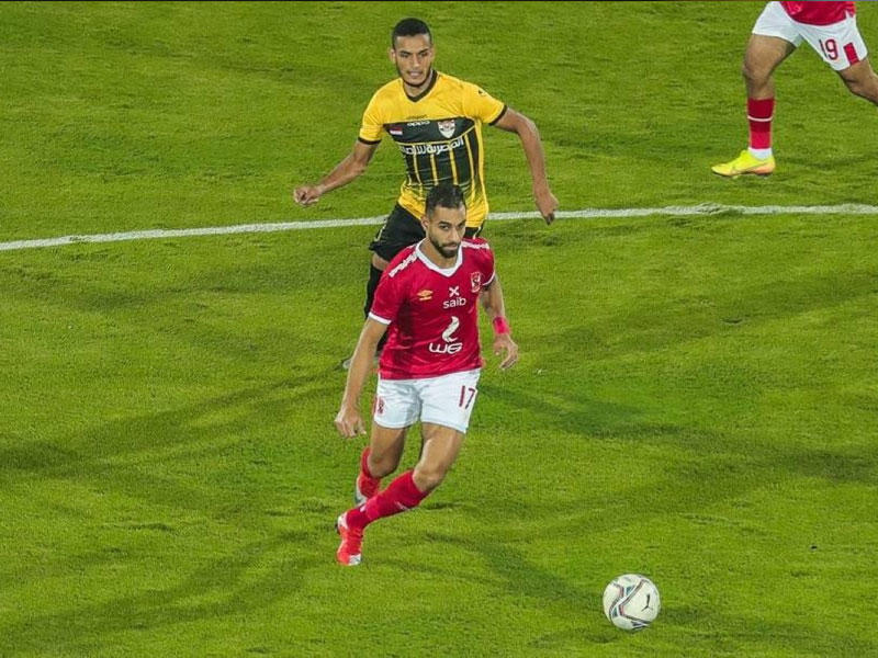 الأهلي 1-1 الإنتاج الحربي في الدوري المصري 