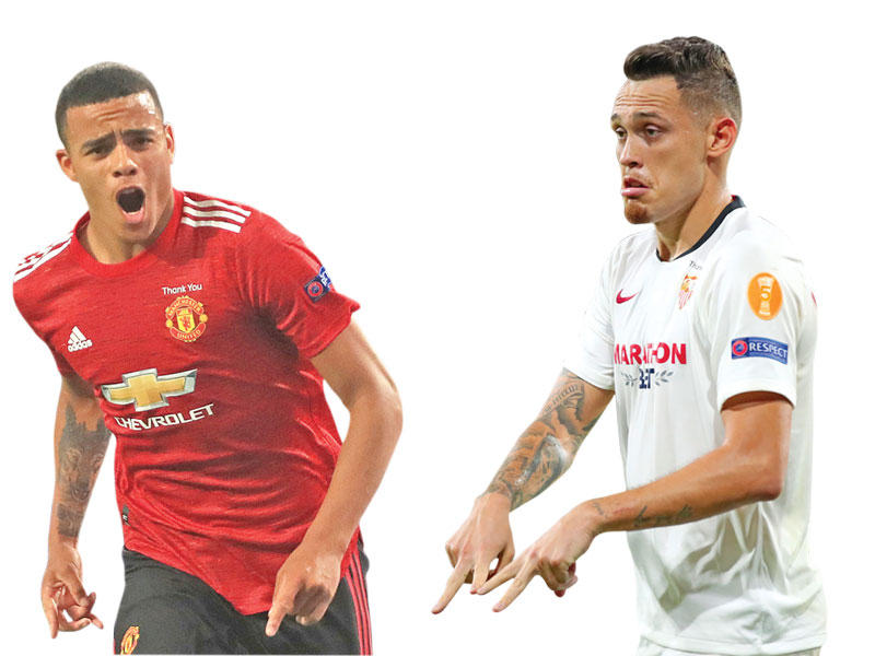 اوكامبوس نجم إشبيلية - غرينوود نجم مان يونايتد