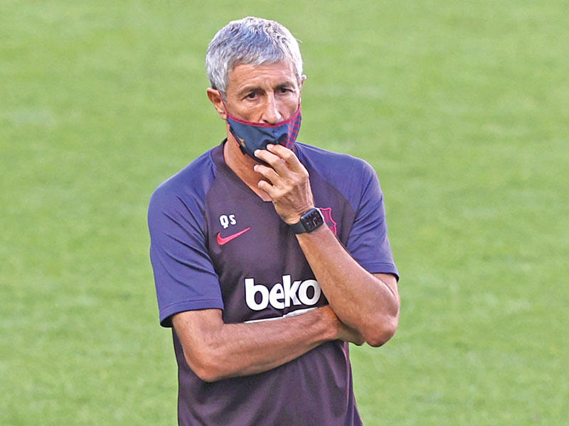 كيكي سيتيين مدرب برشلونة 