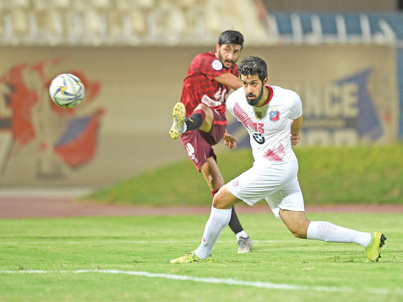 جانب من مباراة الكويت والنصر (تصوير نوفل إبراهيم)n