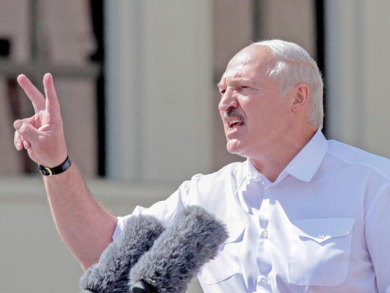 رئيس بيلاروسيا ألكسندر لوكاشينكو 