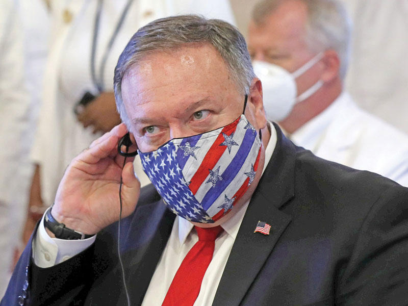 وزير الخارجية الأميركي مايك بومبيو 