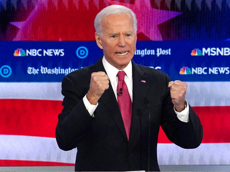 جو بايدن رسمياً مرشح لخوض الانتخابات 