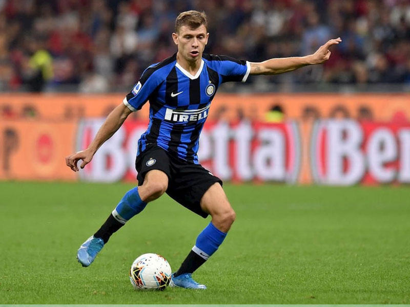 نيكولو باريلا  لاعب وسط إنتر ميلان الإيطالي