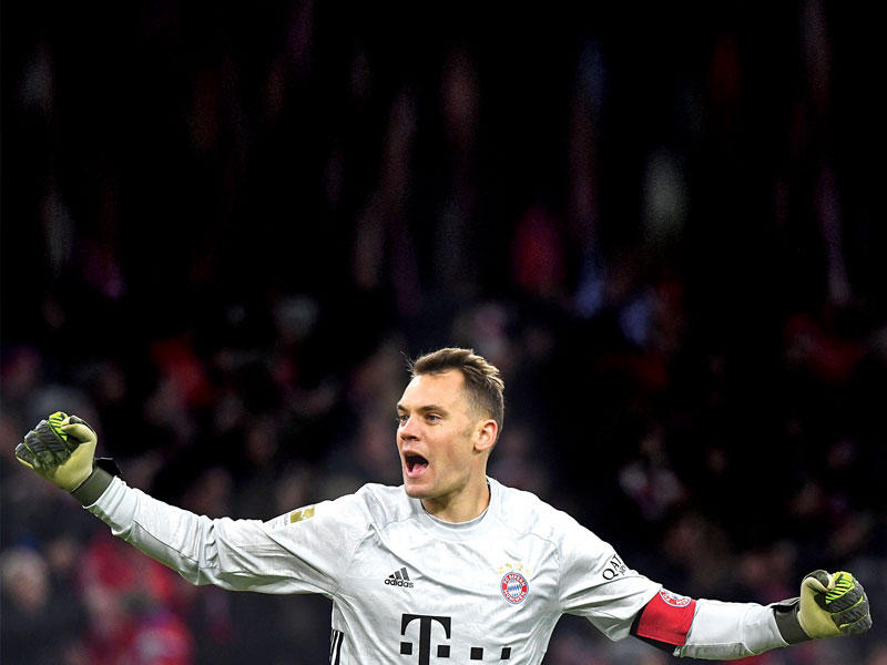 مانويل نوير حارس مرمى وقائد فريق بايرن ميونيخ