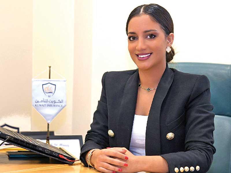 مديرة التواصل لشركة الكويت للتأمين فجر الصايغ