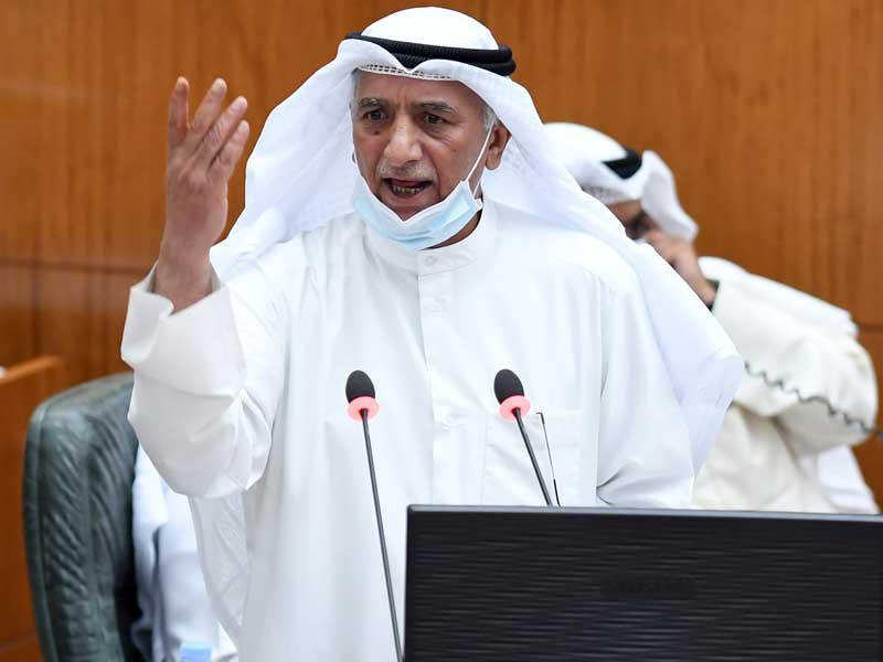 النائب شعيب المويزري خلال استجوابه