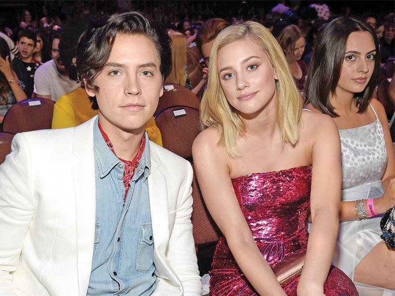 الممثلة الأميركية ليلي راينهارت والممثل ​كول سبراوس