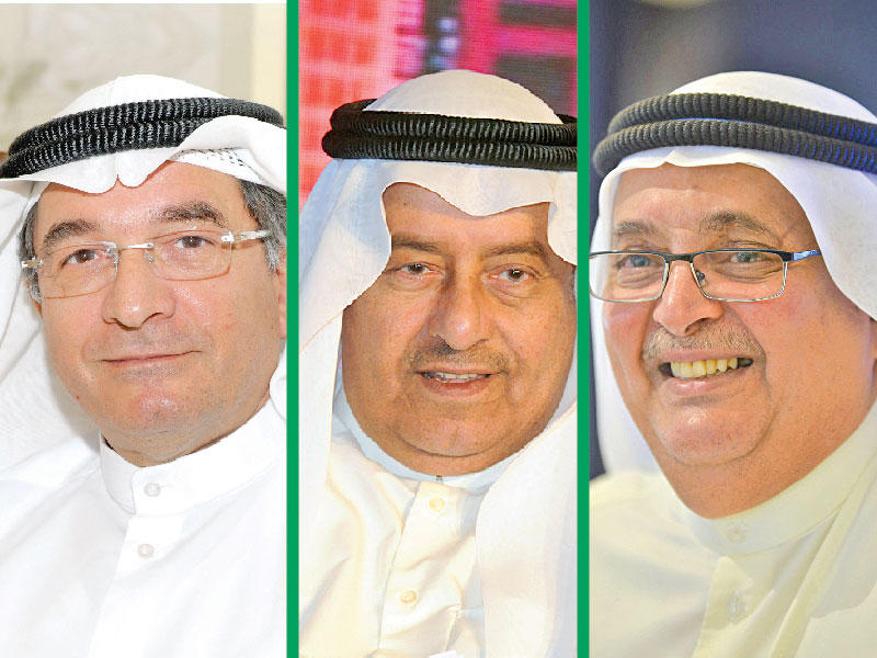 فيصل العيار - علي البدر - عبدالمجيد الشطي