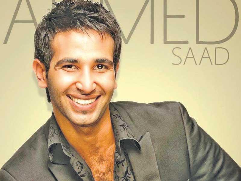 المطرب أحمد سعد