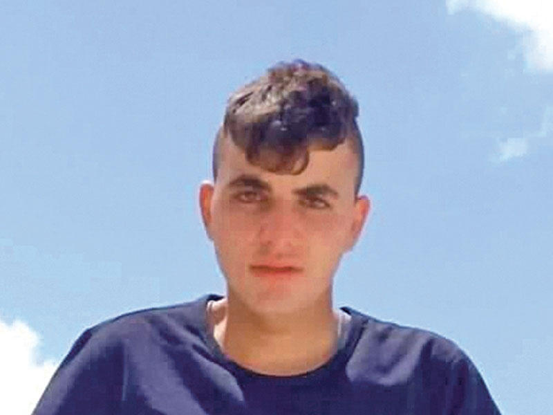 قتل فتى يبلغ من العمر 16 عاماً برصاص الجيش الإسرائيلي 