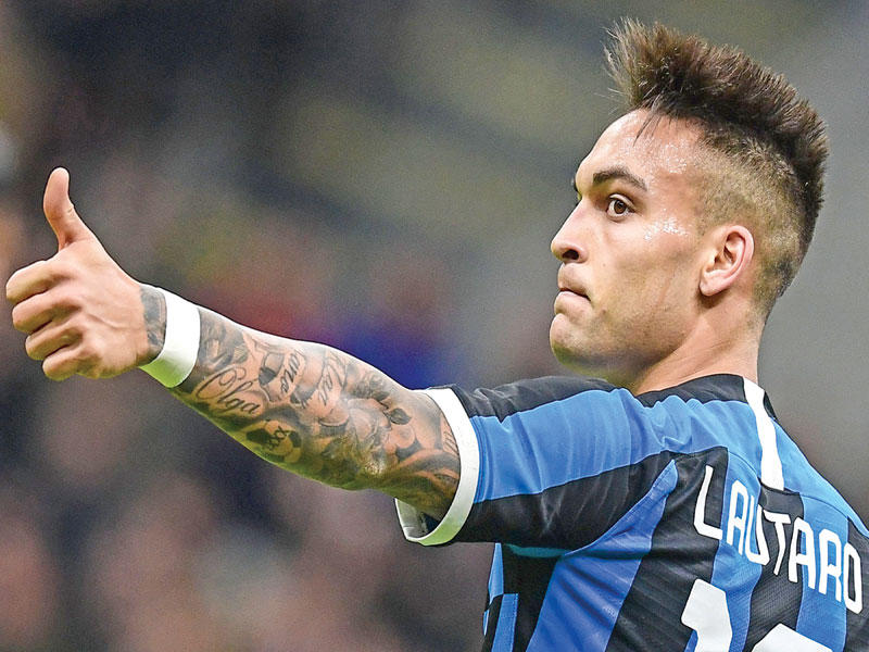 الأرجنتيني لاوتارو مارتينيز مهاجم إنتر ميلان 