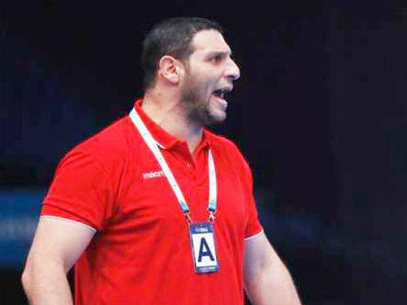 مدرب نادي كاظمة لكرة اليد مروان رجب 