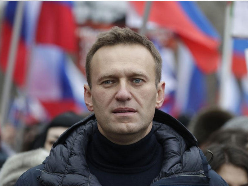 زعيم المعارضة الروسية أليكسي نافالني