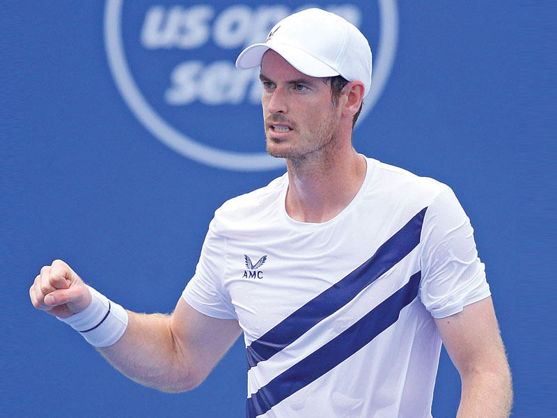 نجم التنس الأسكتلندي أندي موراي 