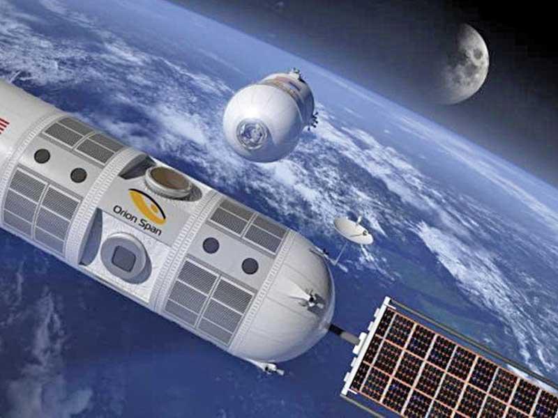 امكانية قضاء اجازة في الفضاءخلال سنوات قليلة