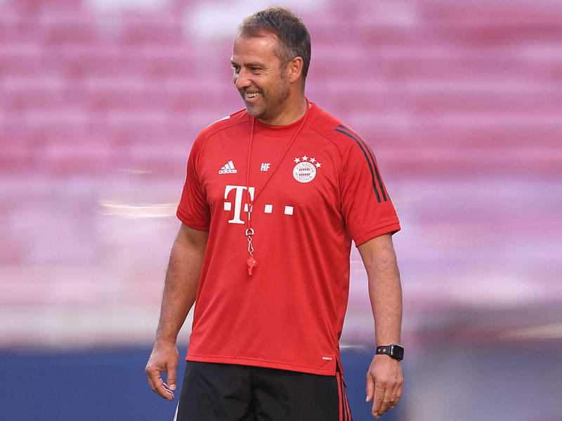 المدير الفني لبايرن ميونيخ الألماني هانزي فليك 