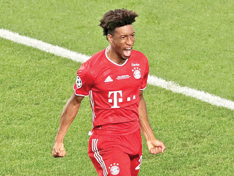 كينغسلي كومان جناح بايرن ميونيخ الألماني