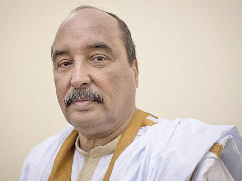 الرئيس الموريتاني السابق محمد ولد عبدالعزيز