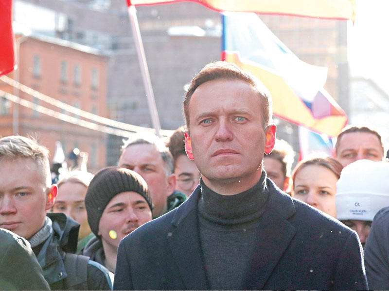 المعارض الروسي أليكسي نافالني 