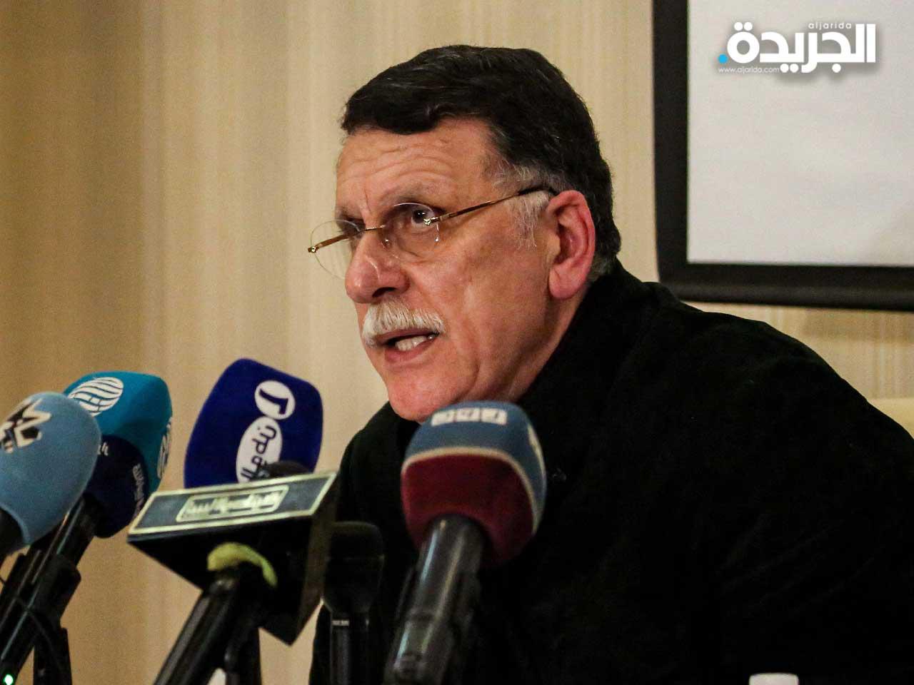 رئيس المجلس الرئاسي لحكومة الوفاق الليبية فائز السراج