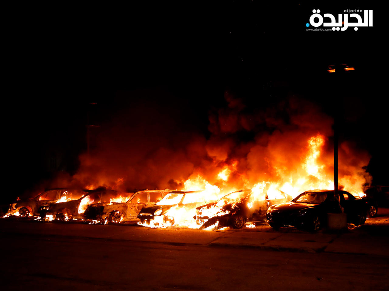 الأضرار المادية جراء الاضطرابات والاشتباكات