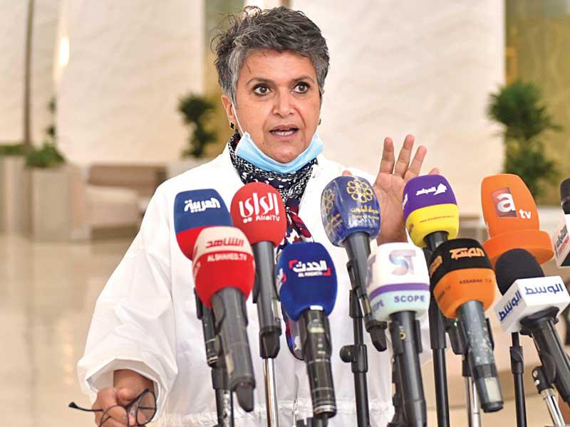  رئيسة لجنة الشؤون المالية والاقتصادية البرلمانية النائبة صفاء الهاشم