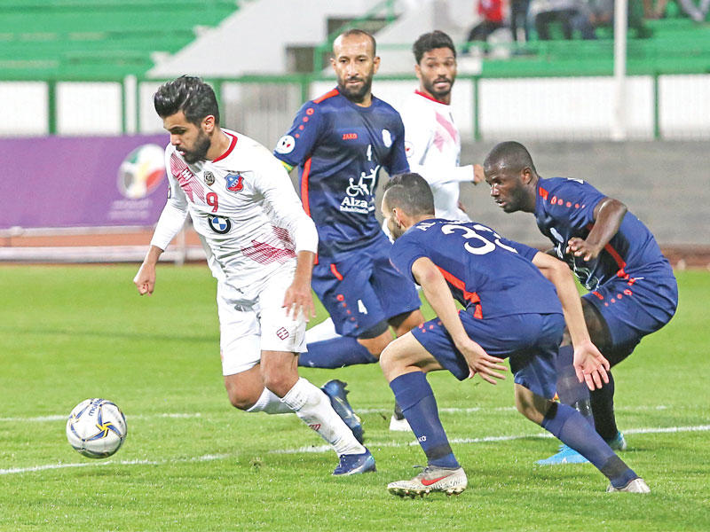 الكويت واليرموك في لقاء سابقn