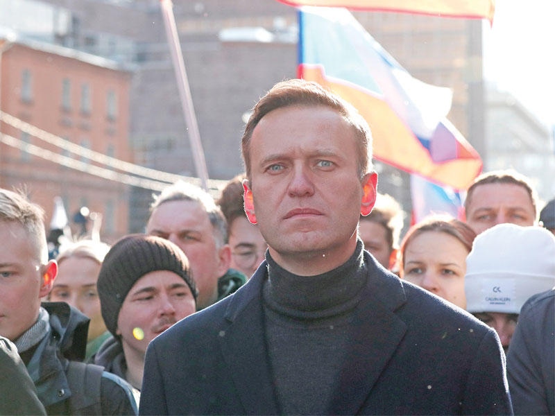 المعارض الروسي أليسكي نافالني