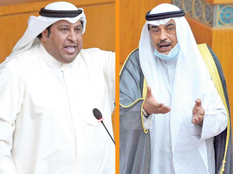 رئيس مجلس الوزراء سمو الشيخ صباح الخالد-النائب الحميدي السبيعي