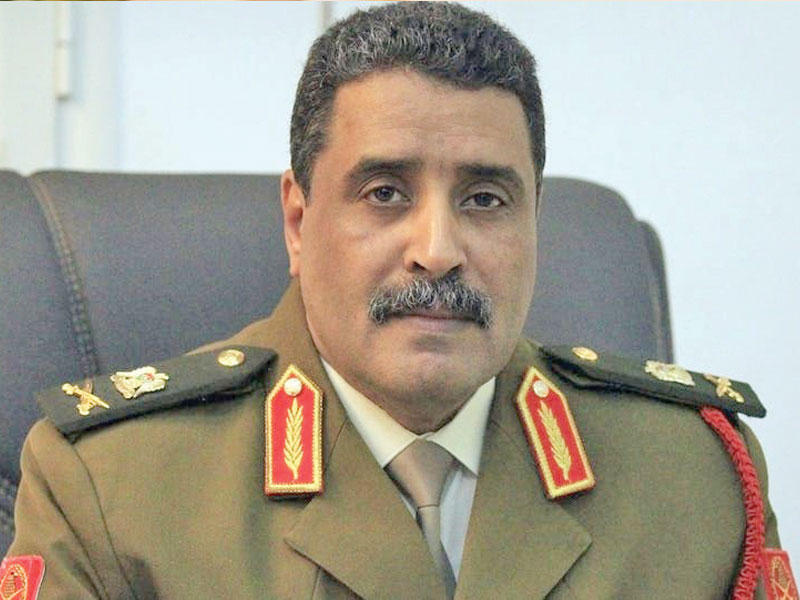 الناطق الرسمي باسم الجيش الوطني الليبي اللواء أحمد المسماري