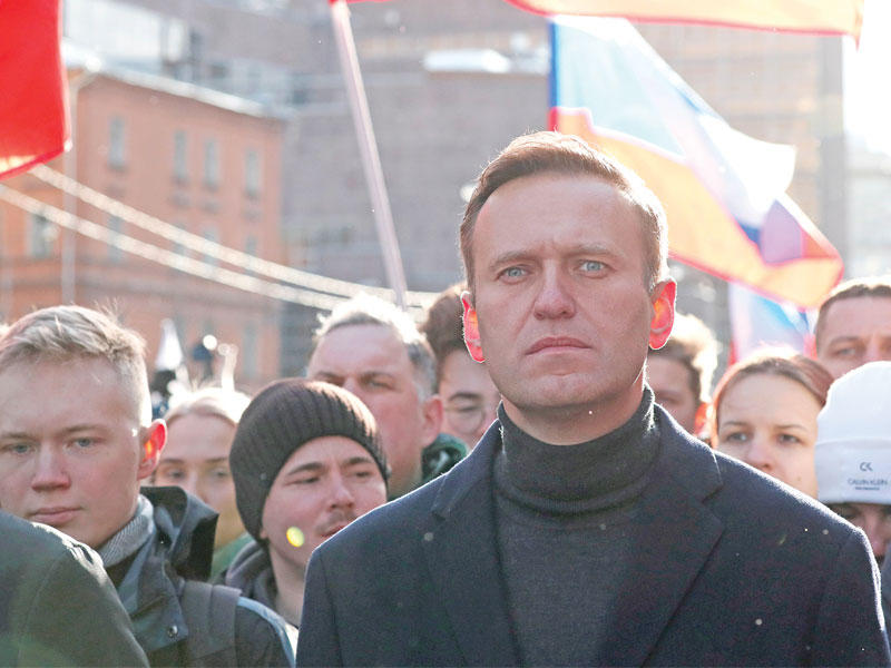 المعارض أليكسي نافالني 