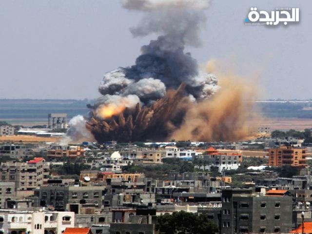 الاحتلال الاسرائيلي يجدد قصفه لمواقع في قطاع غزة (أرشيف)