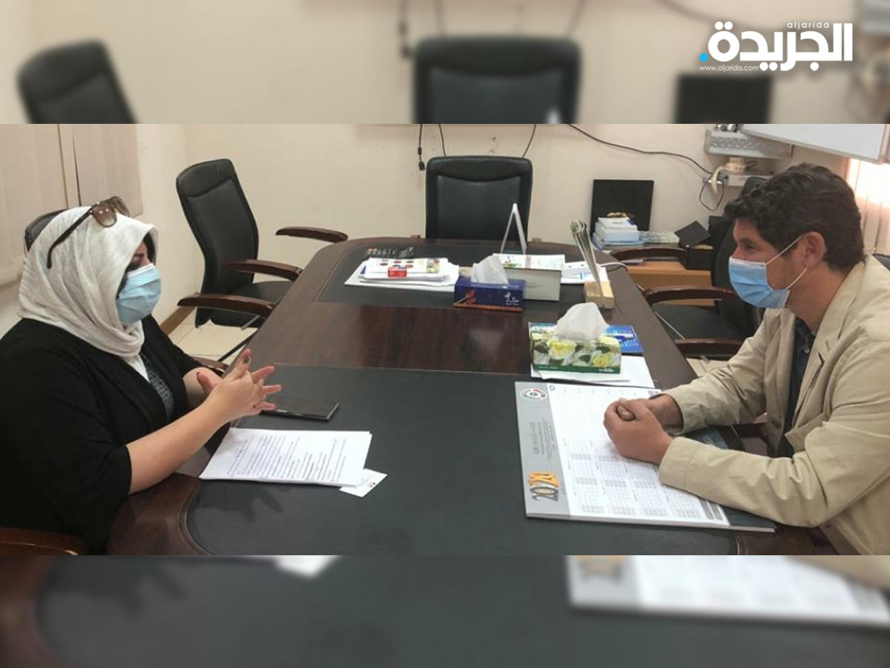 د. وجدان العقاب و سيدريك دوفي