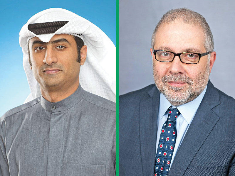 سامي شبشب رئيس شركة مار-جالف مانجمنت إنك - عبداللطيف النصف نائب الرئيس التنفيذي لإدارة الثروات وتطوير الأعمال