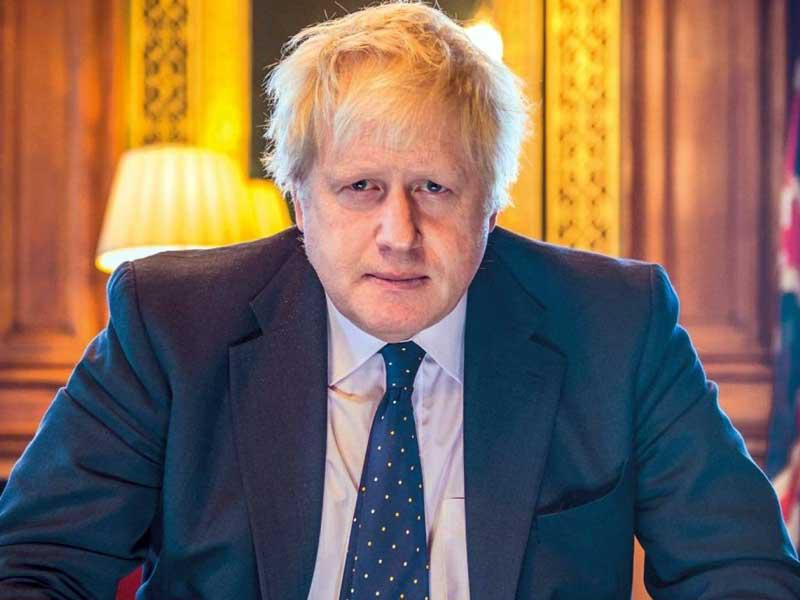  رئيس الوزراء البريطاني بوريس جونسون