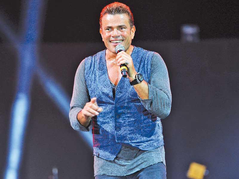 الفنان عمرو دياب