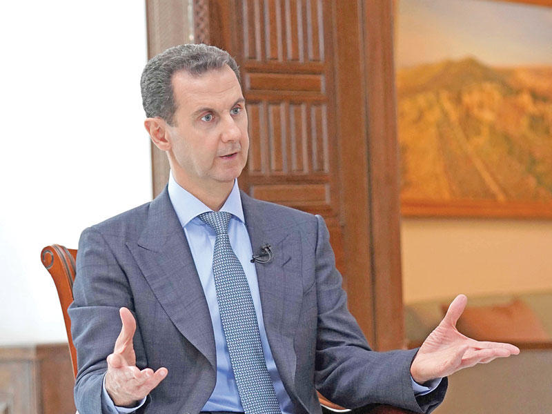 الرئيس السوري بشار الأسد 