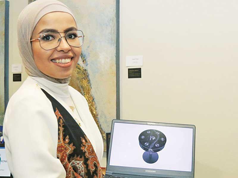  المهندسة الكويتية جنان الشهاب