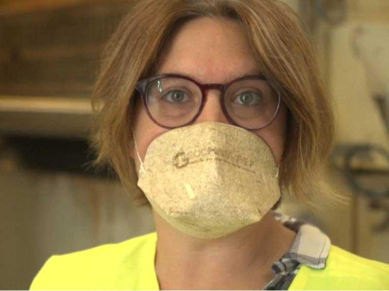  كمامة واقية من فيروس كورونا صديقة للبيئة مصنوعة من القنب