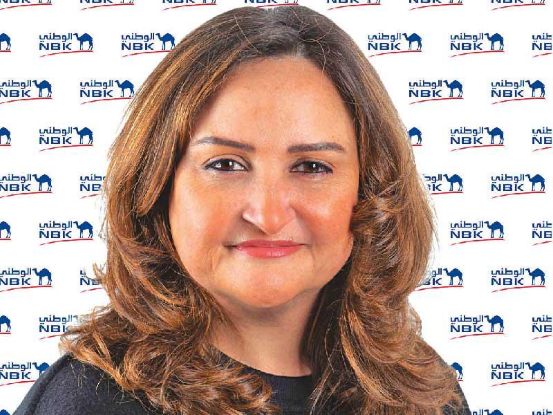 هالة الشعيبي، مديرة إدارة جودة الخدمة الرقمية في بنك الكويت الوطني