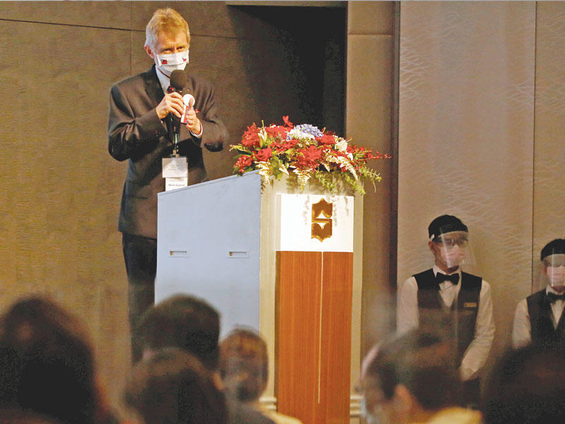 رئيس مجلس الشيوخ التشيكي ميلوس فيسترسيل 