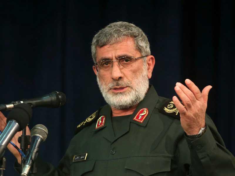 قائد فيلق القدس إسماعيل قآني