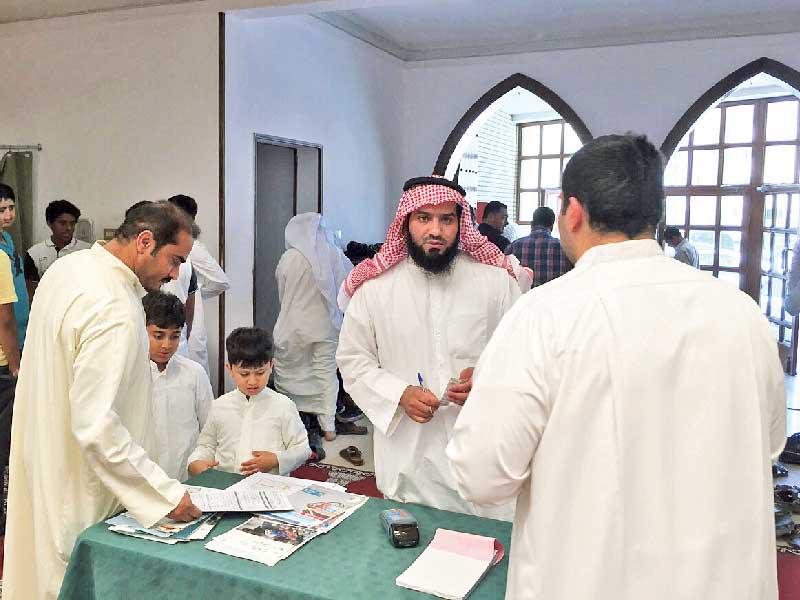 جانب من تبرعات رمضان في السنوات الماضية «أرشيف»