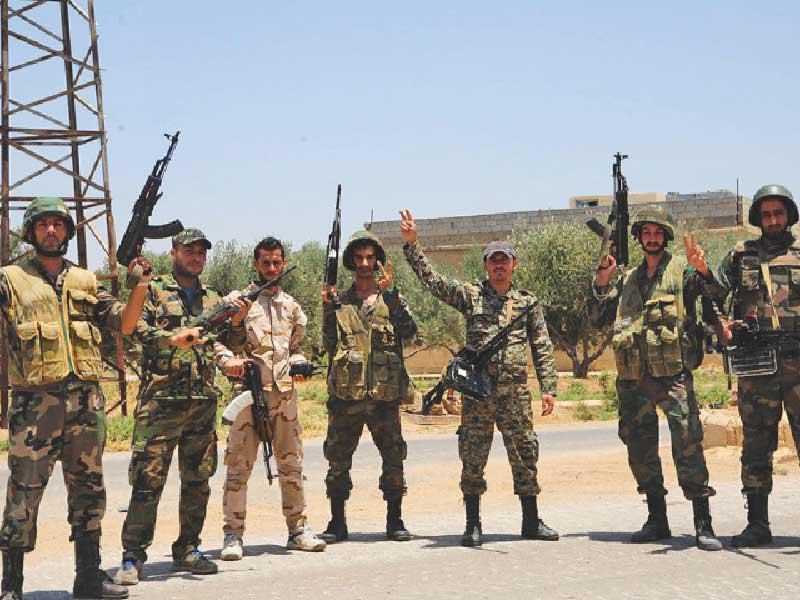 قتل مسلحون مجهولون القيادي البارز في الفيلق الخامس